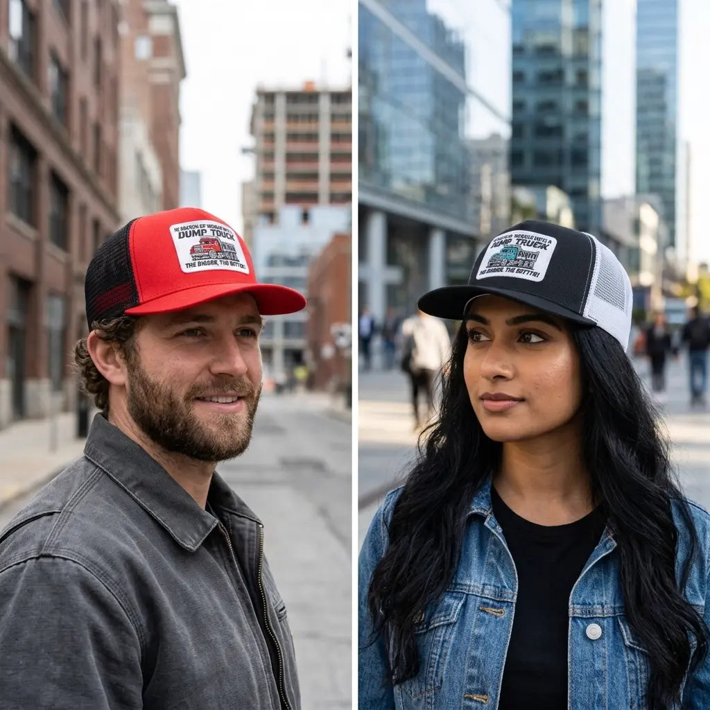 Dump Truck Trucker Snapback Cap