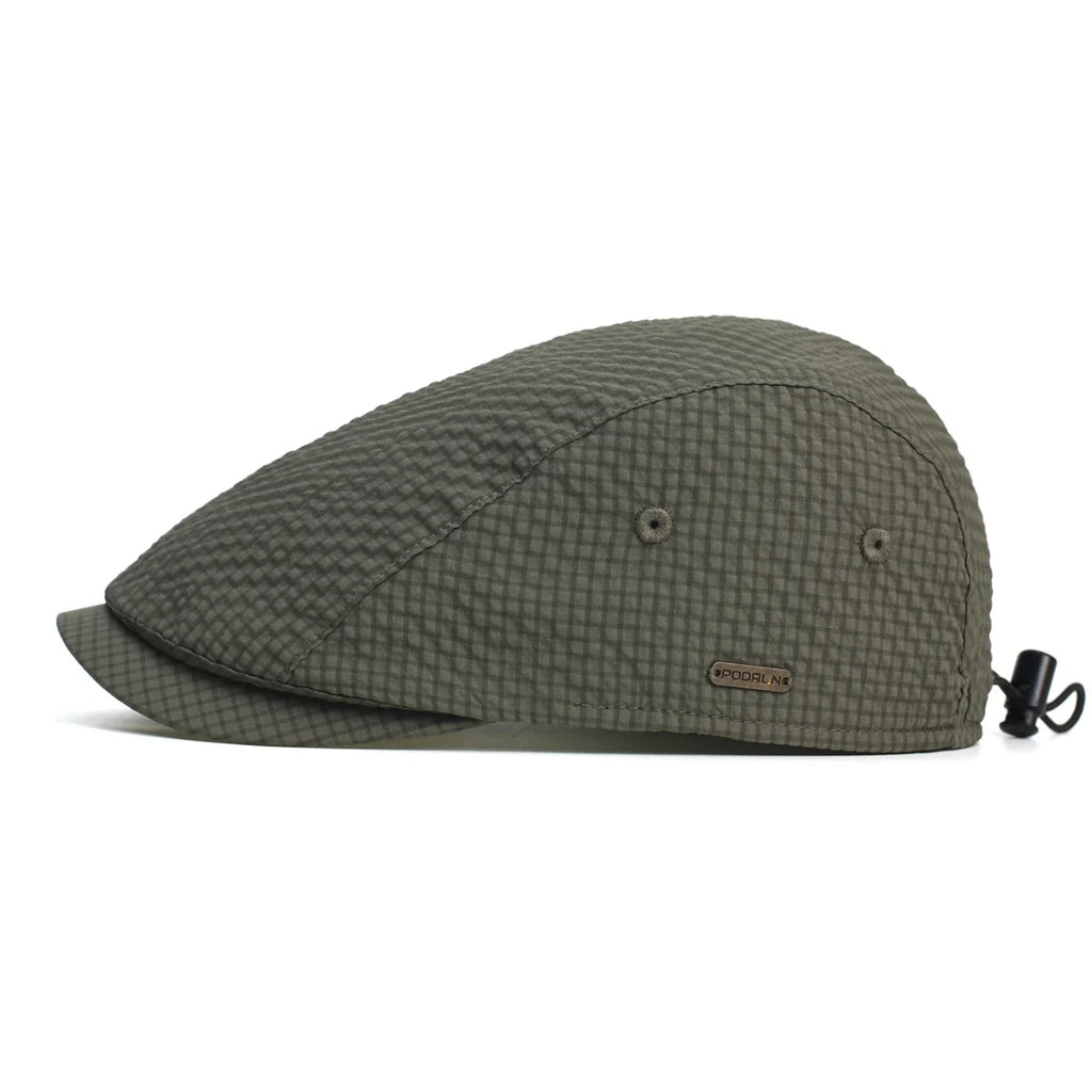 Dundee Plaid Flat Cap