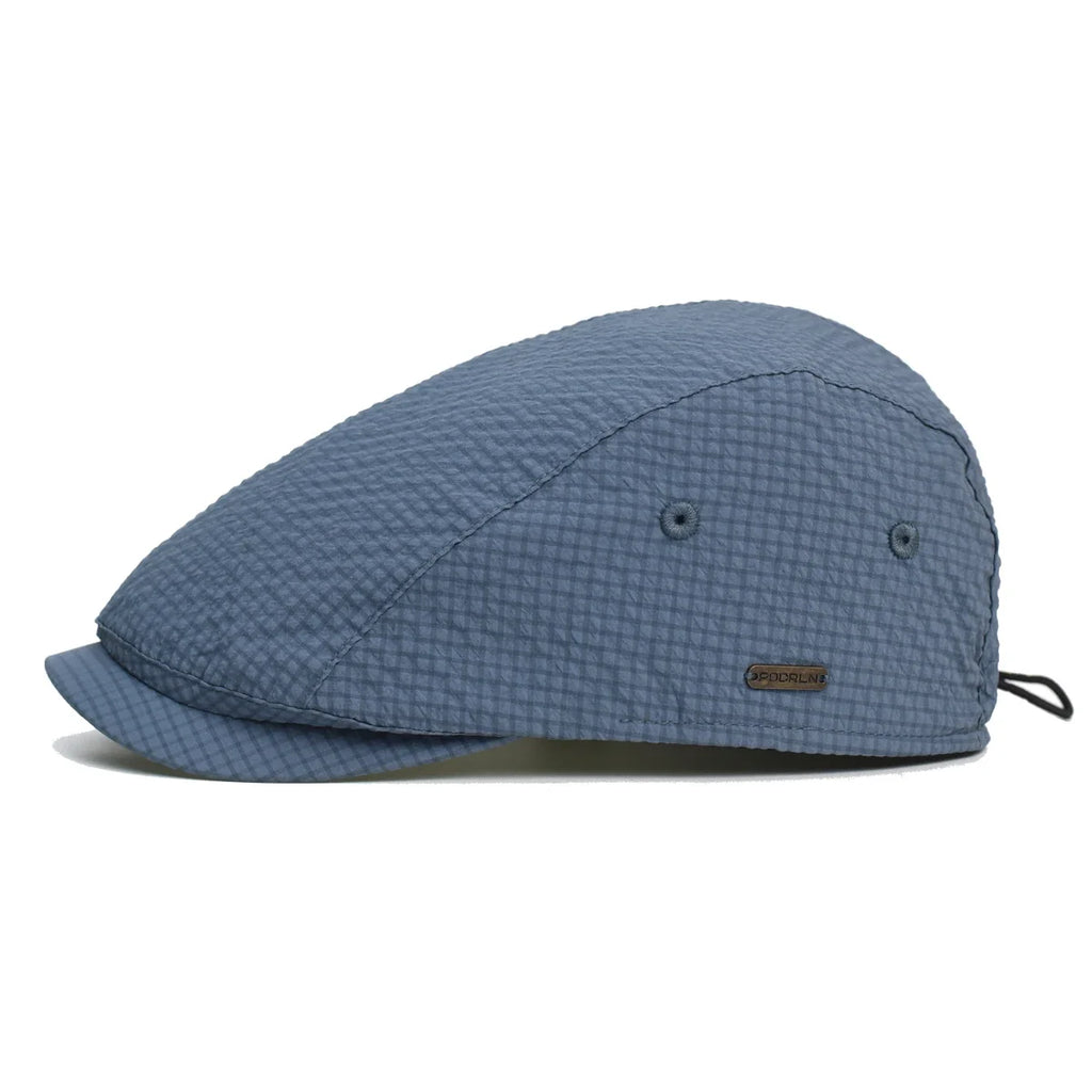 Dundee Plaid Flat Cap