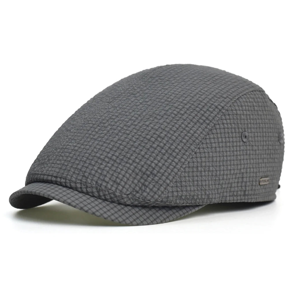 Dundee Plaid Flat Cap