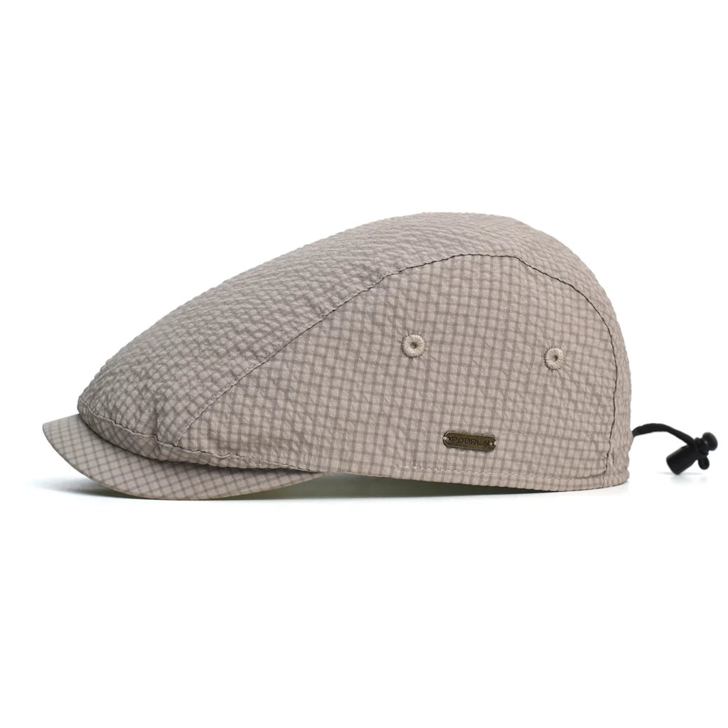 Dundee Plaid Flat Cap