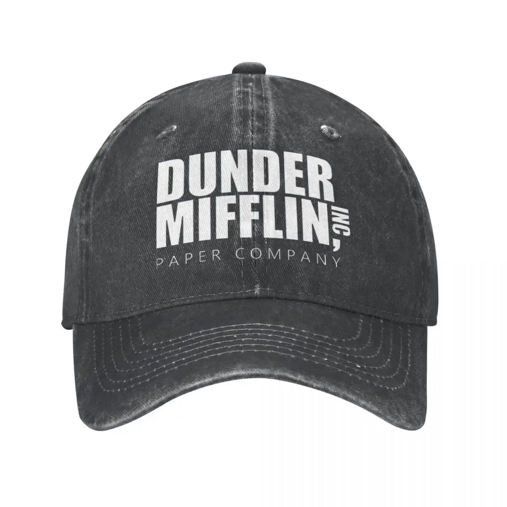 Dunder Mifflin Denim Baseball Cap