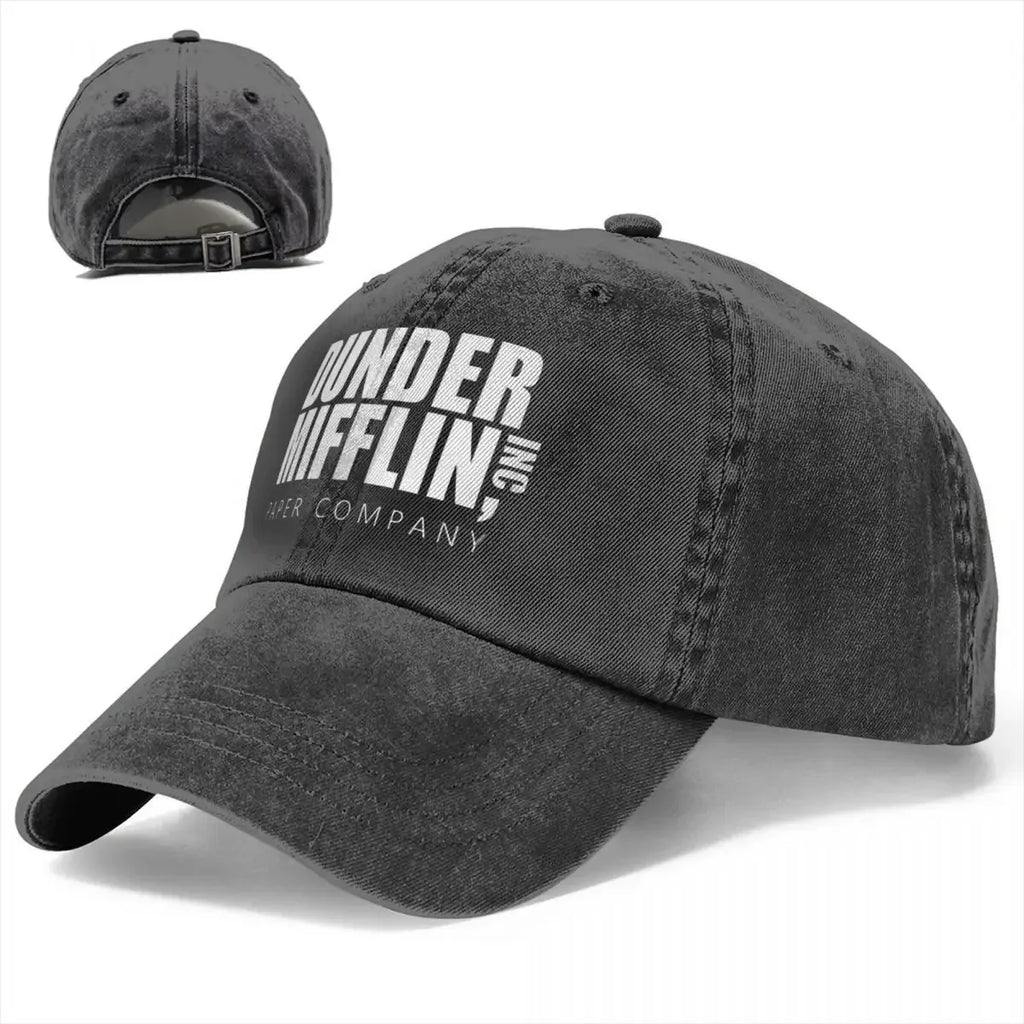 Dunder Mifflin Denim Baseball Cap