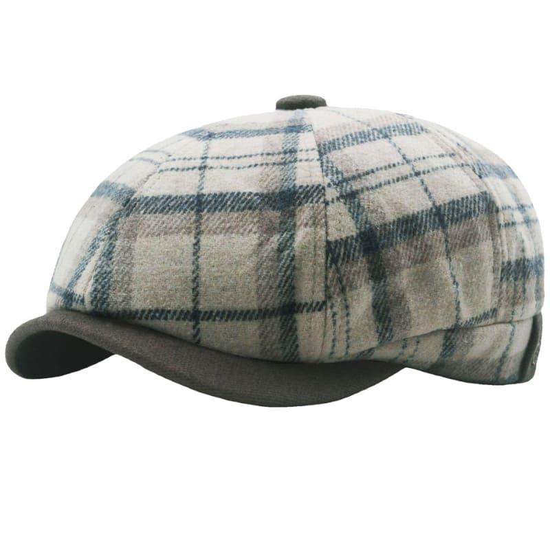 Dupont Tartan Newsboy Cap