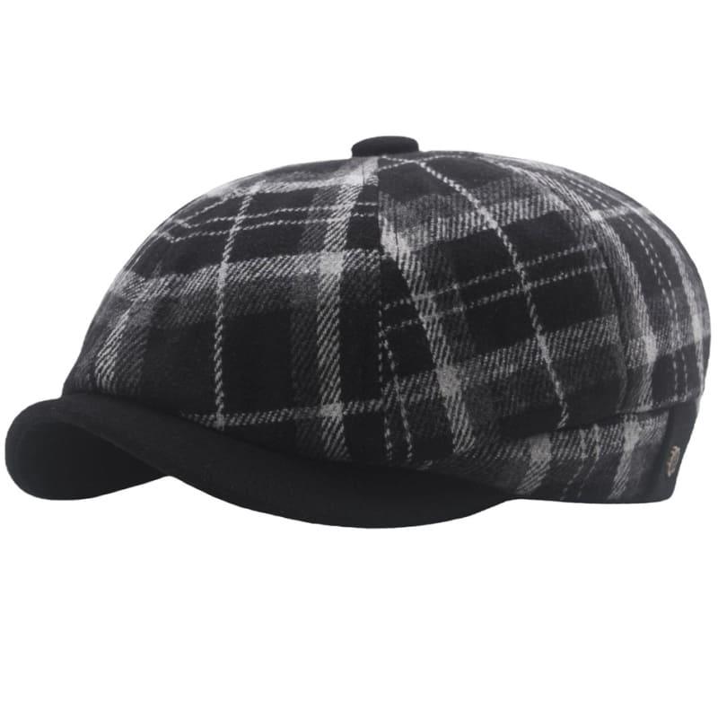 Dupont Tartan Newsboy Cap