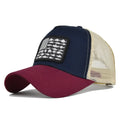 EEUU Flag Fishes Trucker Cap