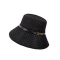 Eagan Summer Plaid Straw Bucket Hat