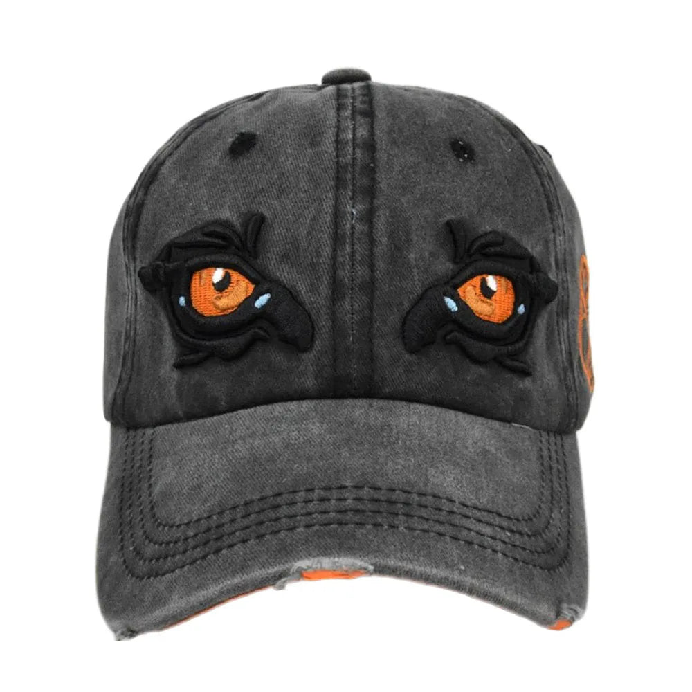 Eagle Eyes Washed Cotton Baseball Cap