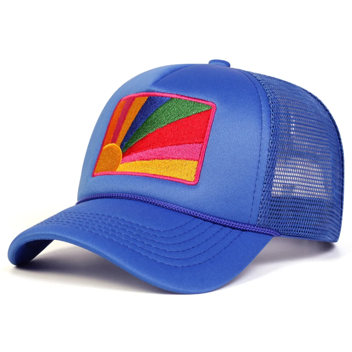 Eastern Rainbow Retro Trucker Cap
