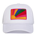 Eastern Rainbow Retro Trucker Cap