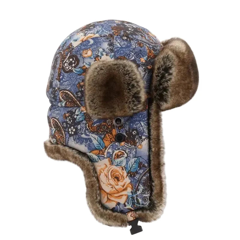 Eden Garden Winter Fur Trapper Bomber Hat
