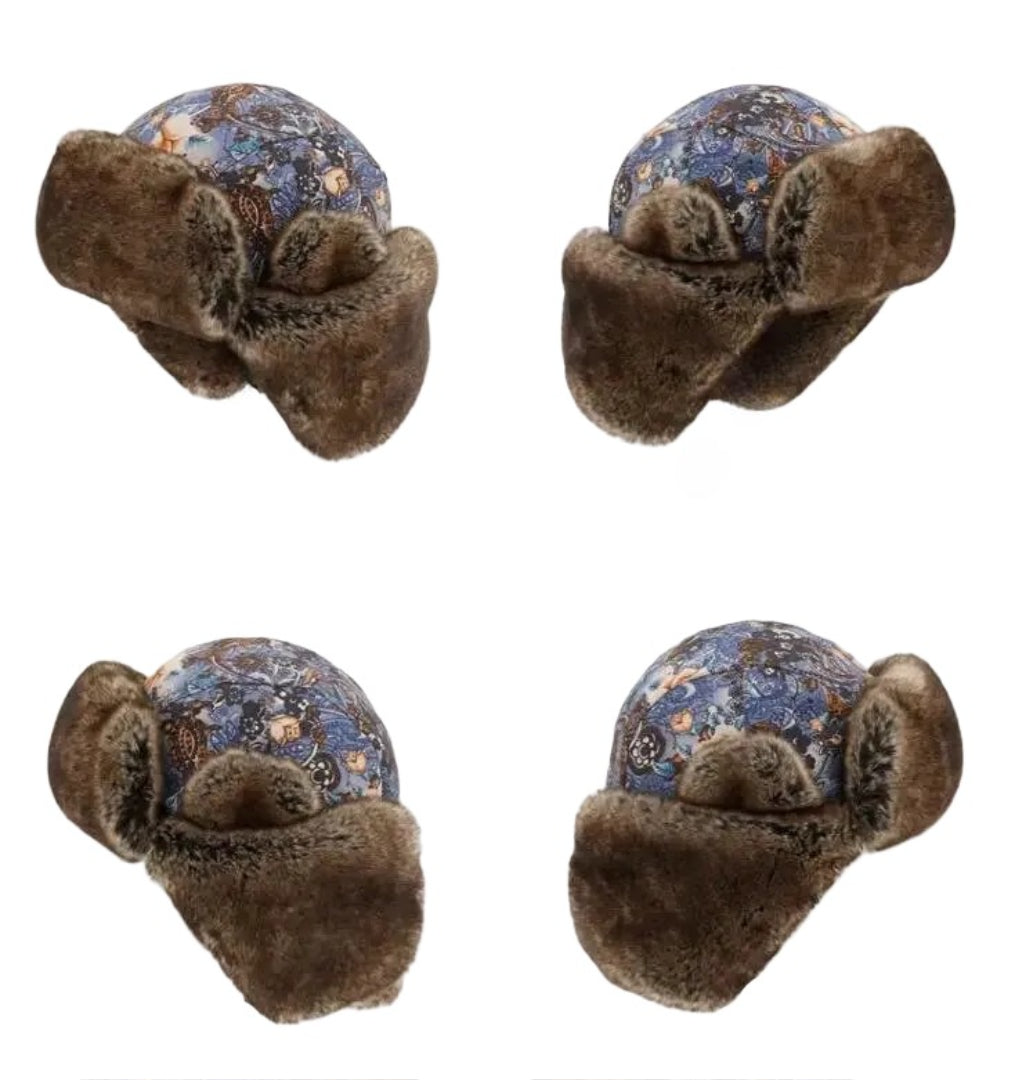 Eden Garden Winter Fur Trapper Bomber Hat