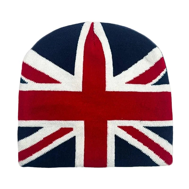 English Flag Knitted Beanie