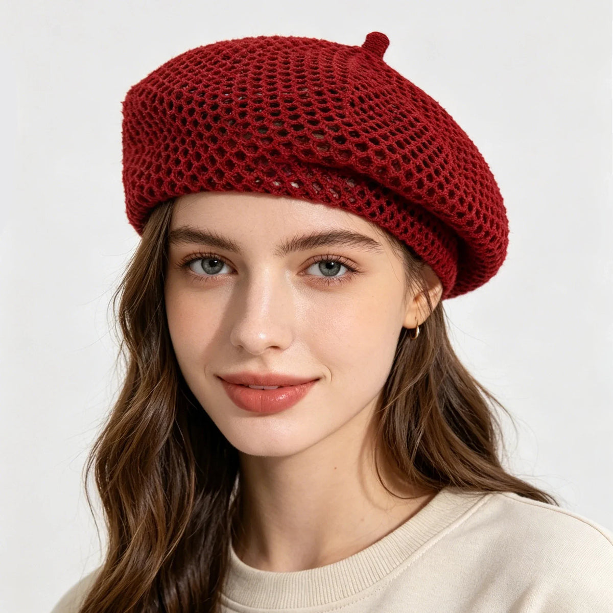 Ernaux Women Summer Mesh Beret