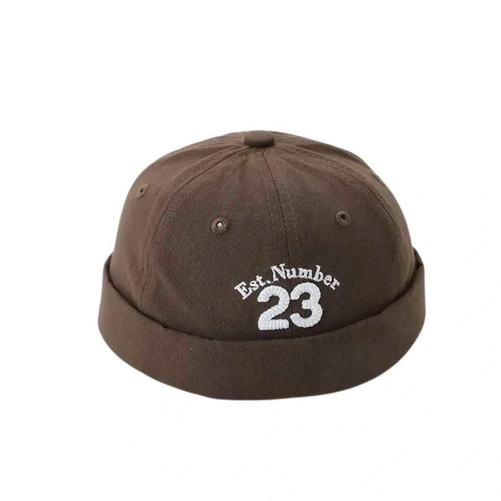 Est. Number 23 Kids Brimless Melon Docker Cap