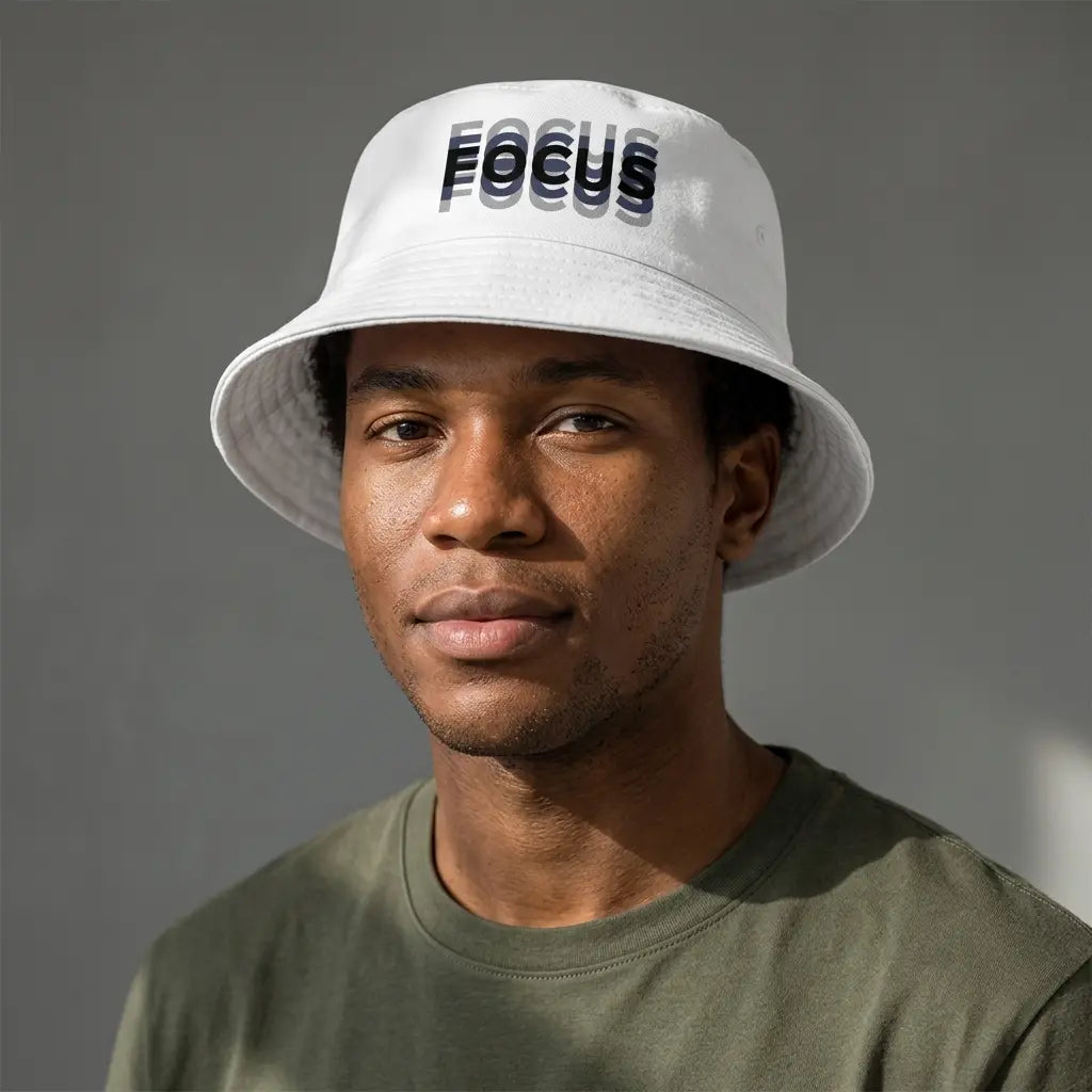 FOCUS Blurred Logo Bucket Hat