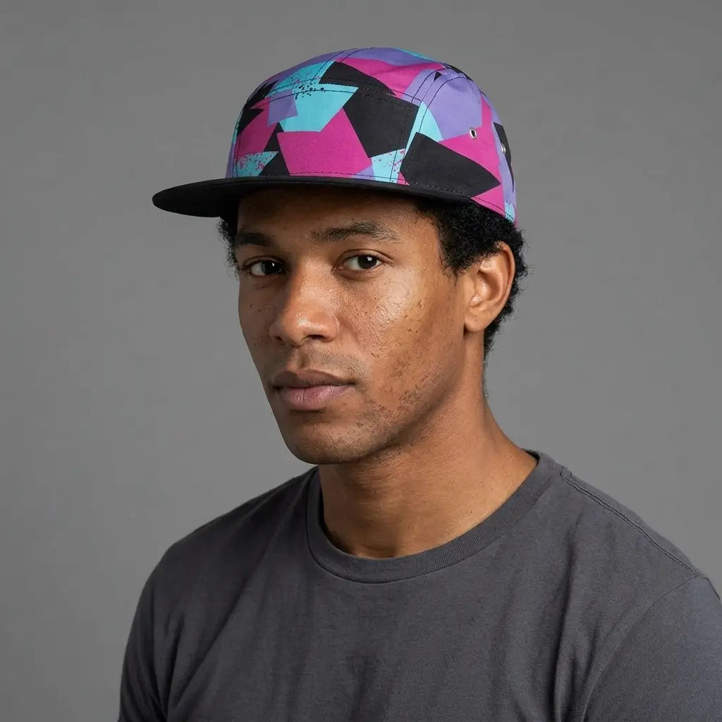 FOX Retro Abstract 5 Panels Cap