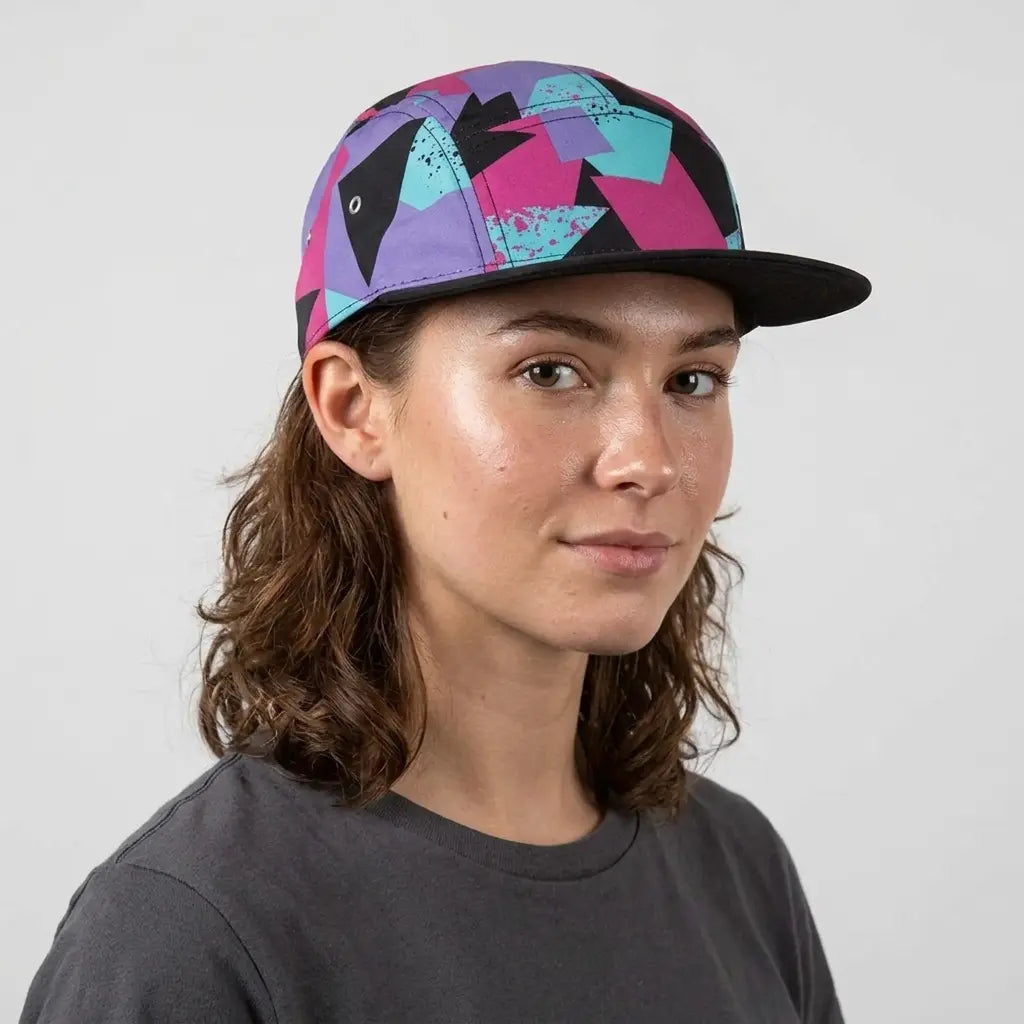 FOX Retro Abstract 5 Panels Cap