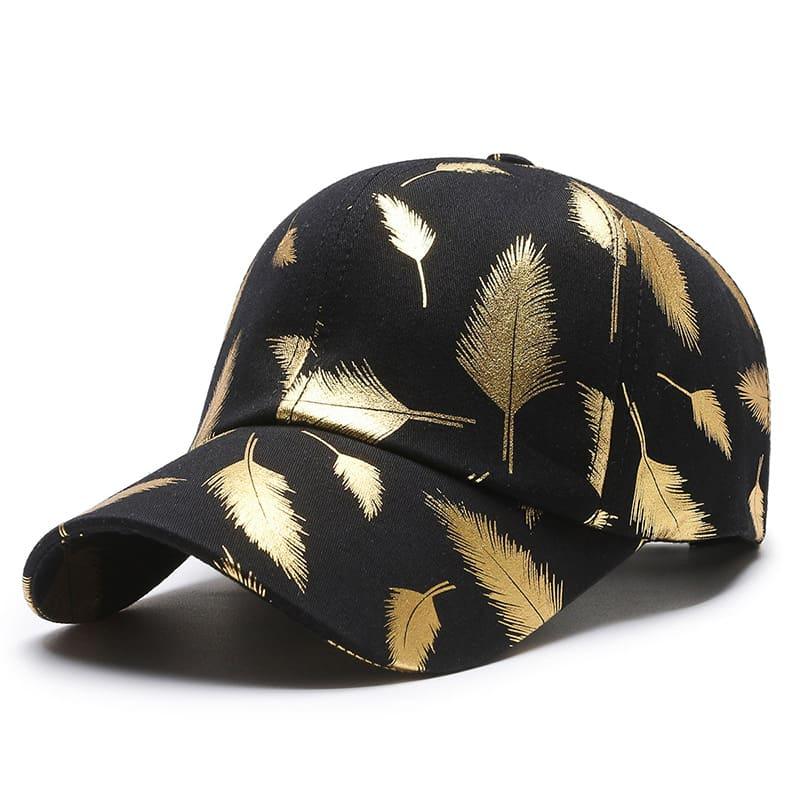 Falcon Gold Feather Baseball Cap