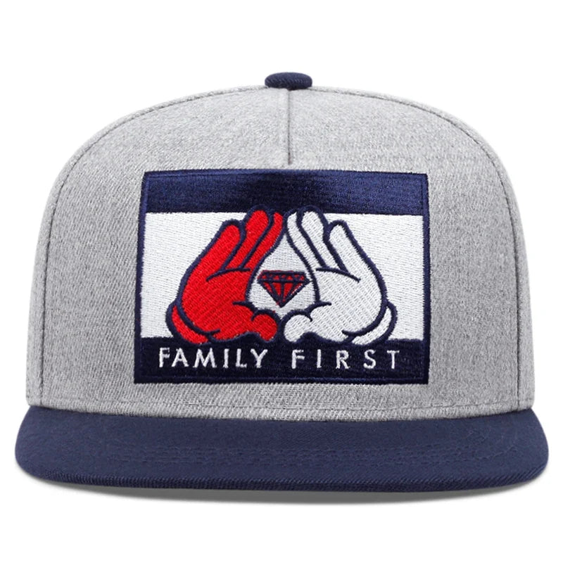 Family First Snapback Cap