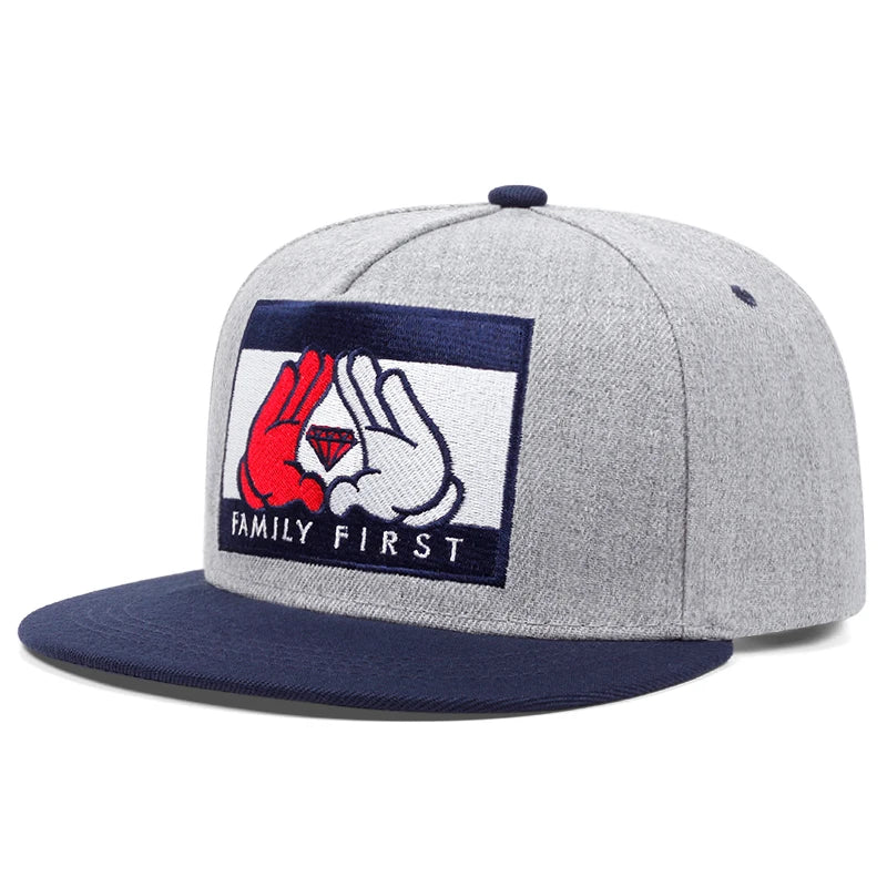 Family First Snapback Cap