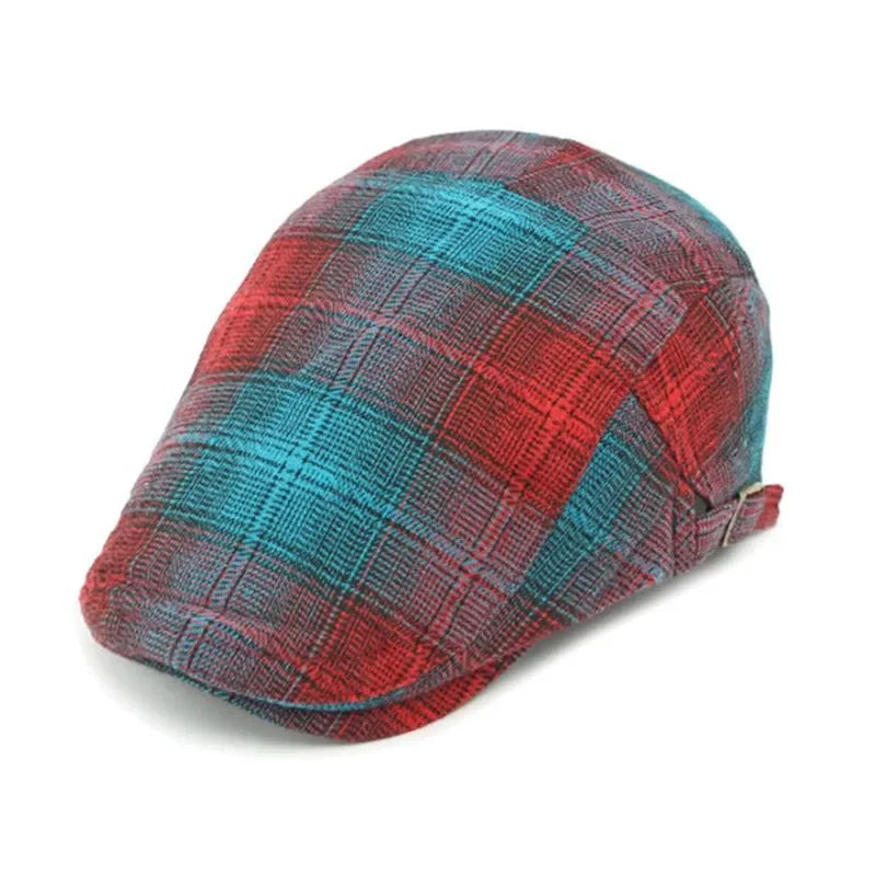 Ferguson Tartan Cotton Ivy Flat Cap