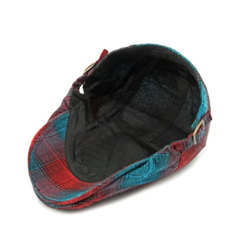 Ferguson Tartan Cotton Ivy Flat Cap