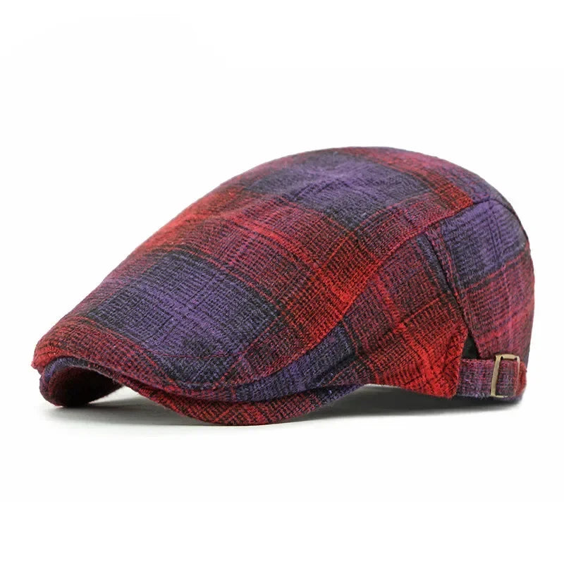 Ferguson Tartan Cotton Ivy Flat Cap