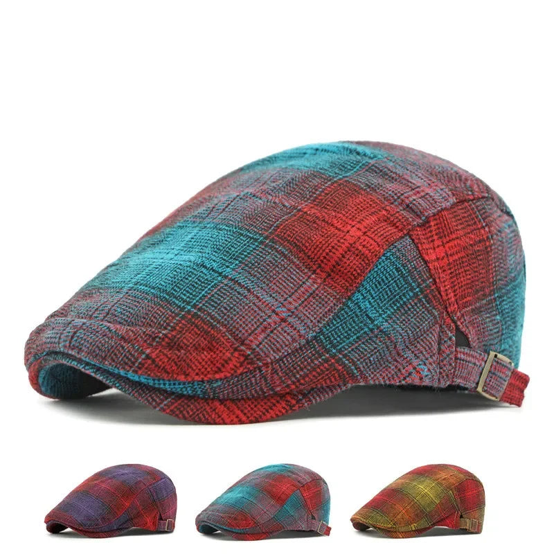 Ferguson Tartan Cotton Ivy Flat Cap