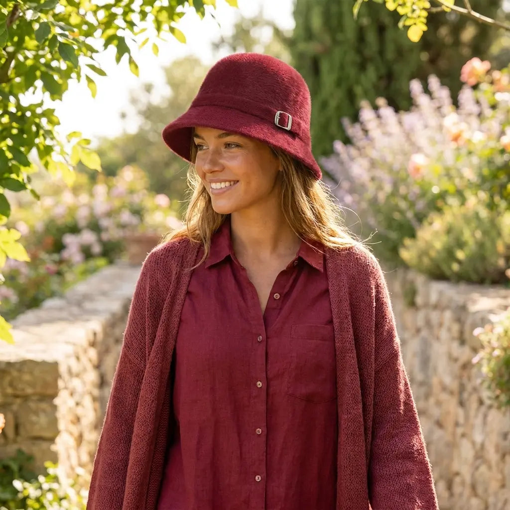 Ferguson Women Cotton Cloche Hat
