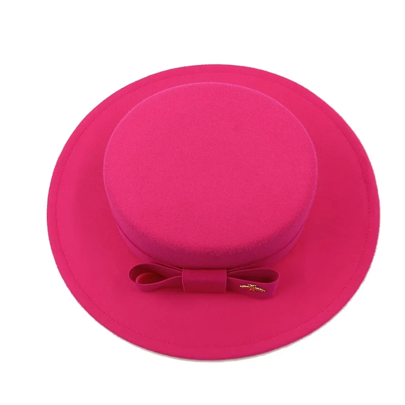 Firefly Ribbon Boater Porkpie Hat