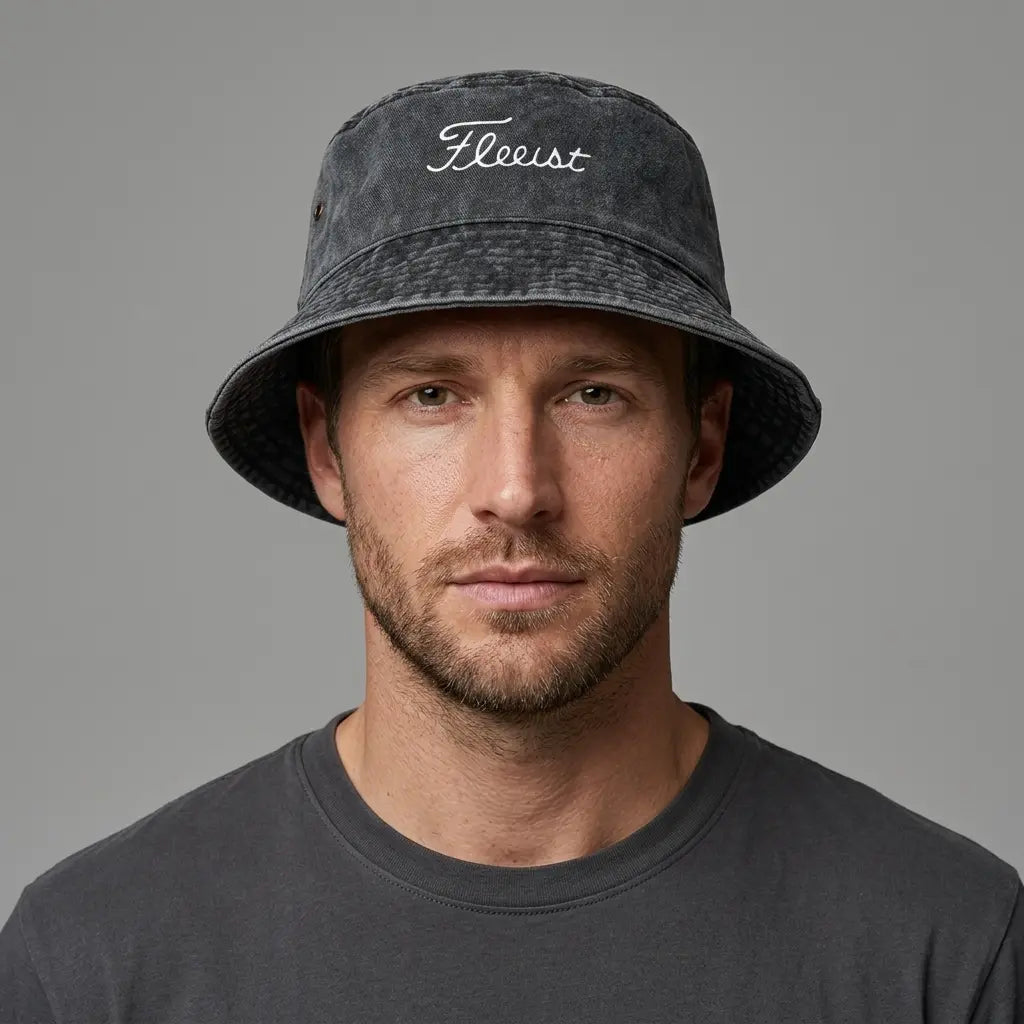 Fleeist Adjustable Washed Cotton Bucket Hat