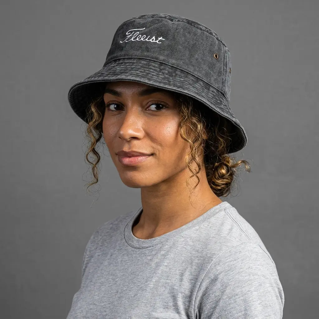 Fleeist Adjustable Washed Cotton Bucket Hat