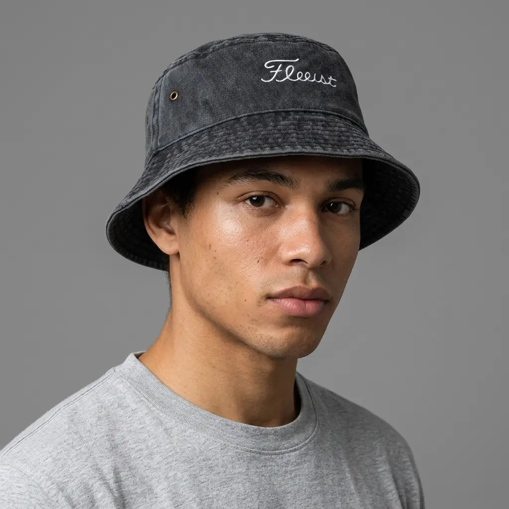 Fleeist Adjustable Washed Cotton Bucket Hat