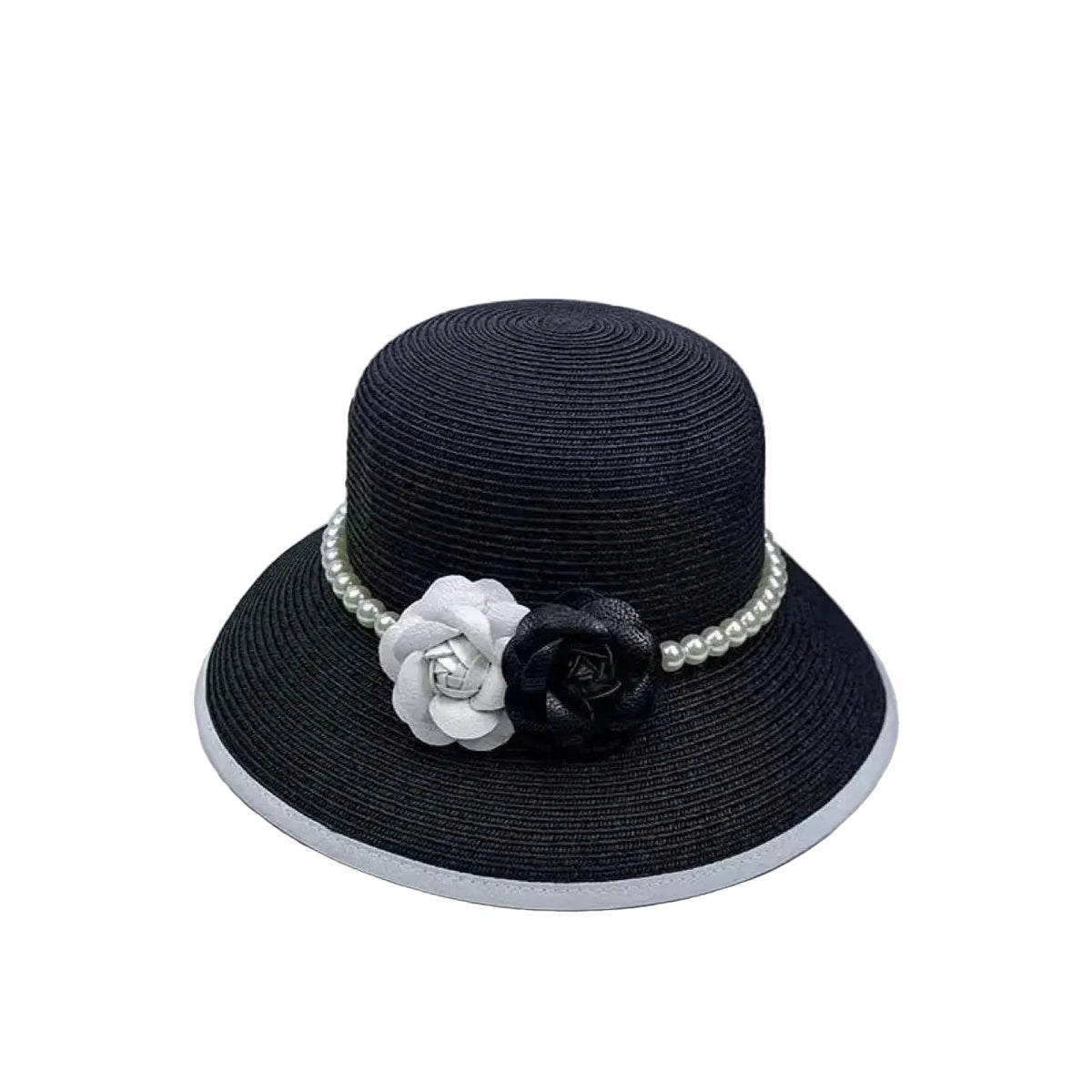 Floral Pearls Summer Women Bucket Hat