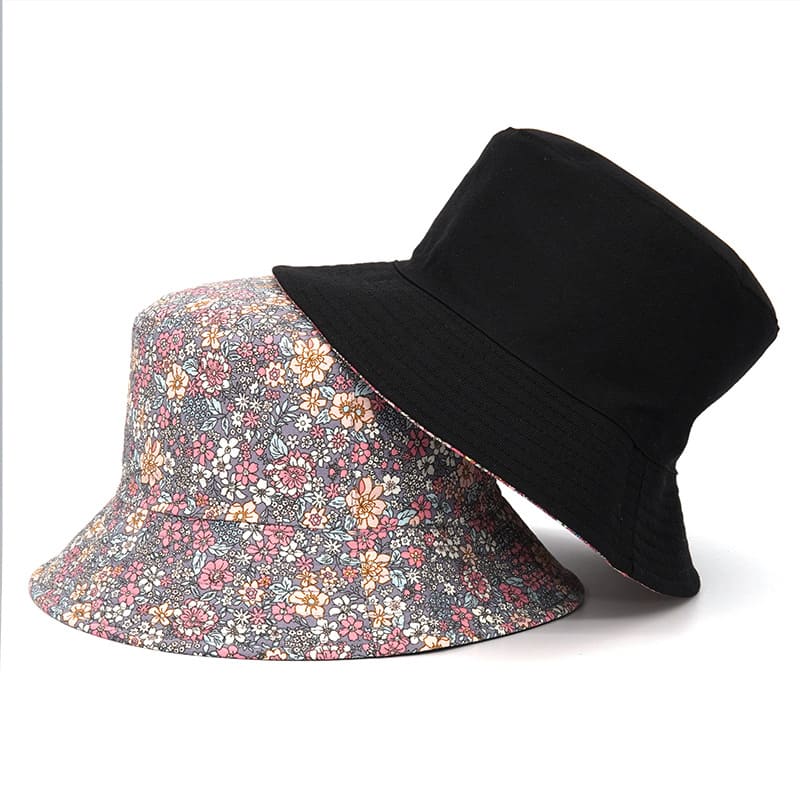 Floral Reversible Bucket Hat