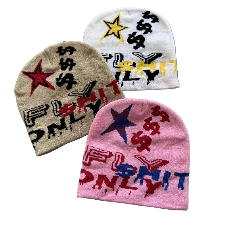 Fly Shit Only Knitted Beanie