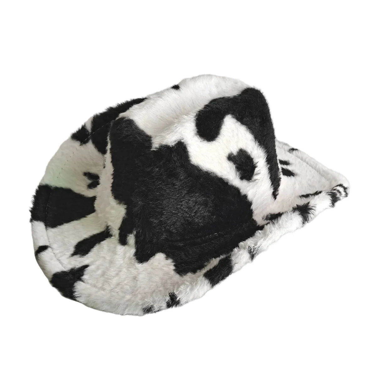 Fort Worth Leopard Print Fur Cotton Cowboy Hat