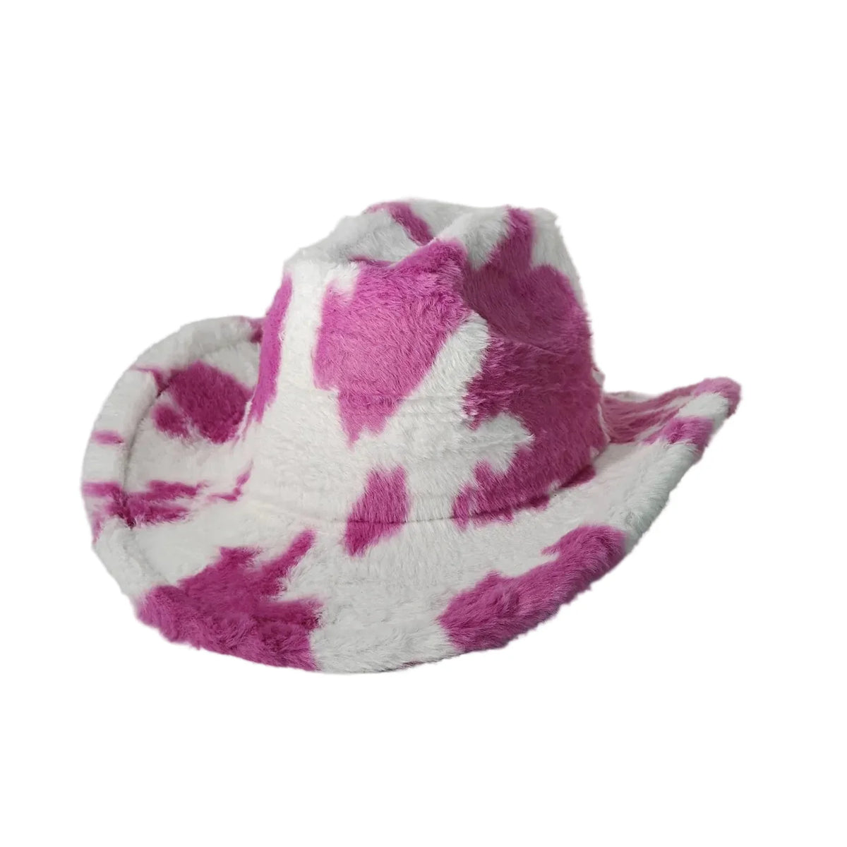 Fort Worth Leopard Print Fur Cotton Cowboy Hat