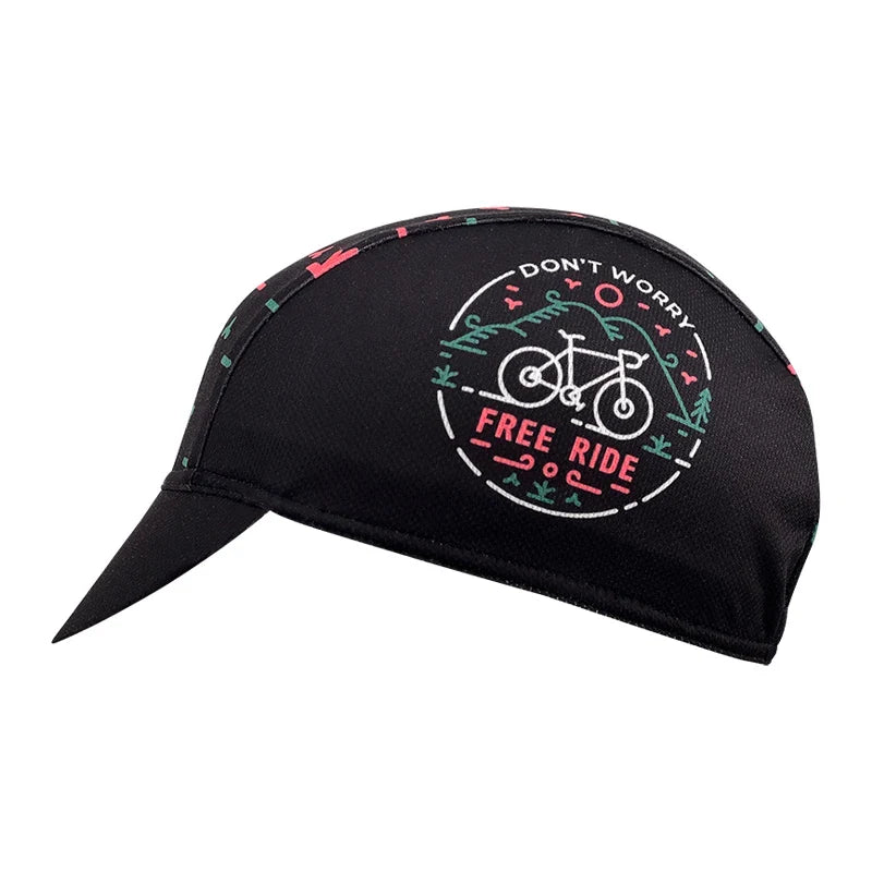 Free Ride Don't Worry Cycling Cap