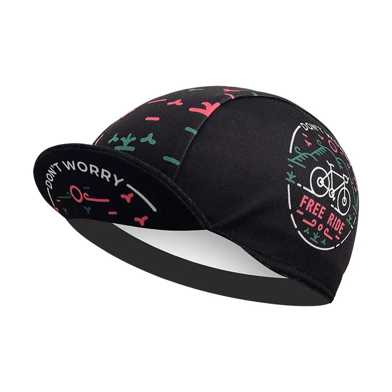 Free Ride Don't Worry Cycling Cap