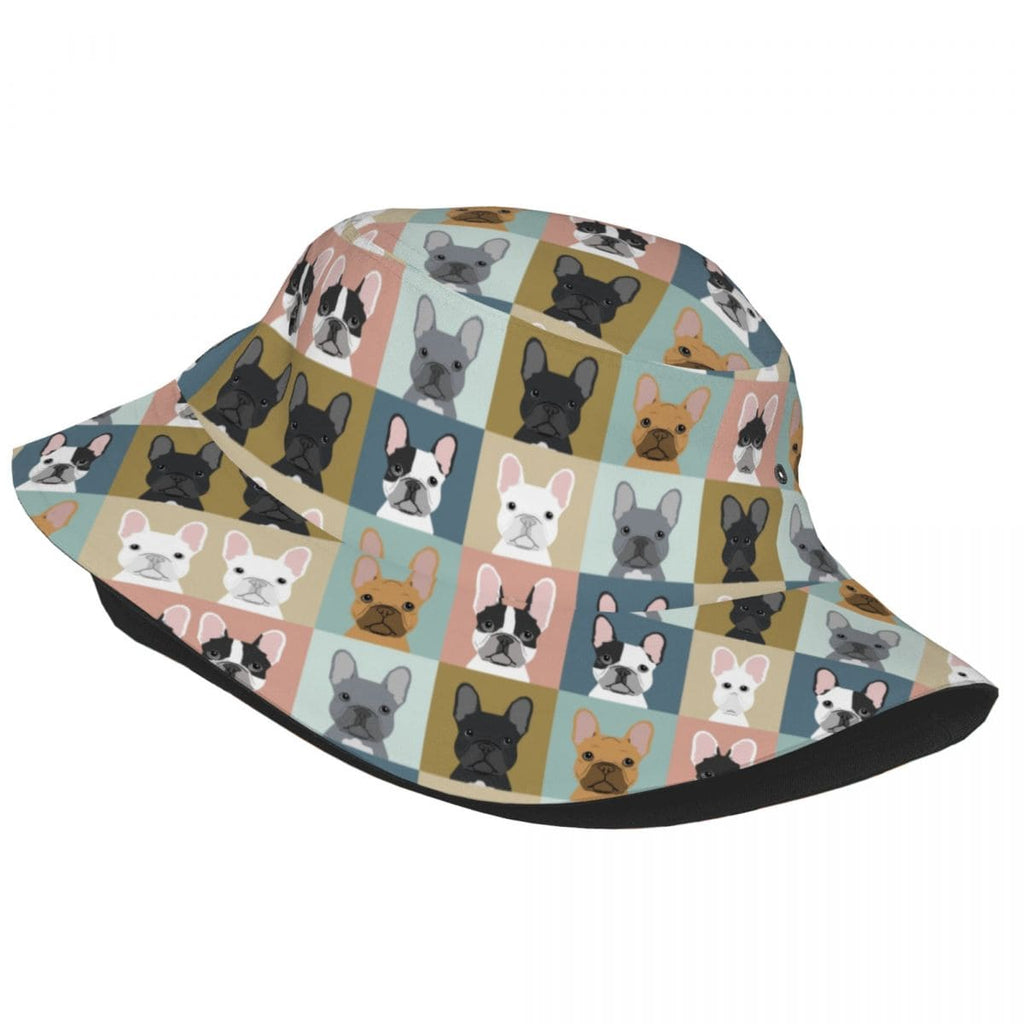 French Bulldog Portraits Bucket Hat