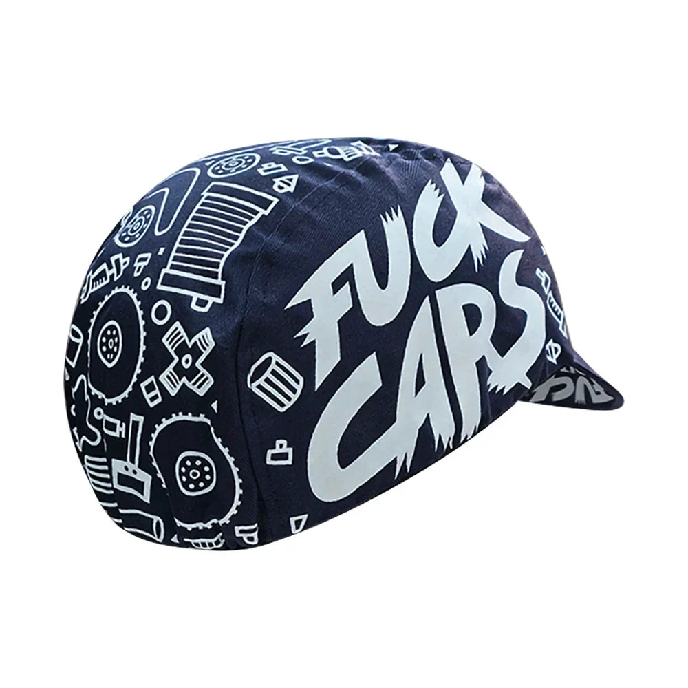 Fuck Cars Ride Bikes Cycling Cap