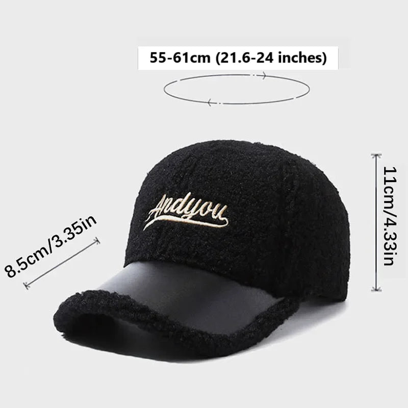 Andyou Furry Baseball Cap