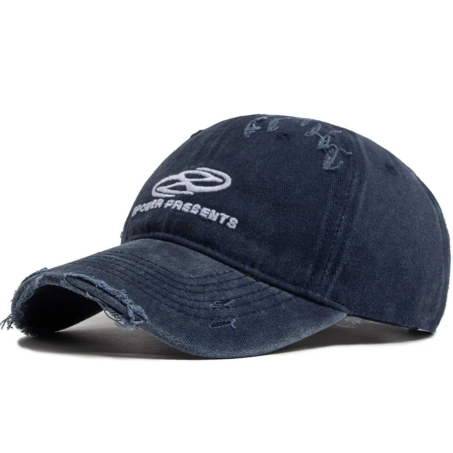 G-Power Presents Distressed Washed Cotton Baseball Cap