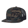 Camouflage Mesh Snapback Cap