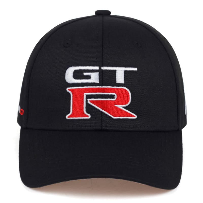 Racing Black Baseball Cap