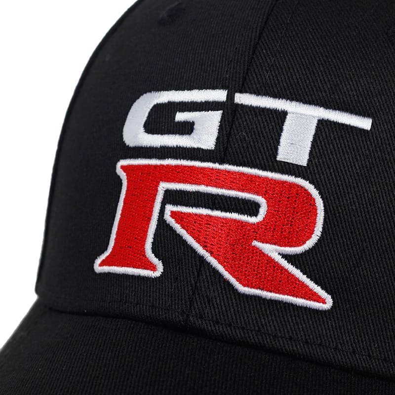 Racing Black Baseball Cap