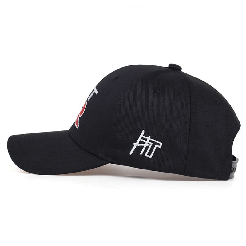 Racing Black Baseball Cap