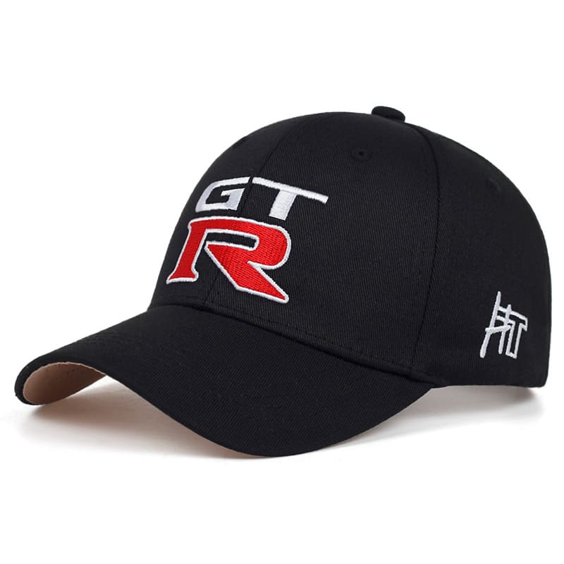 Racing Black Baseball Cap